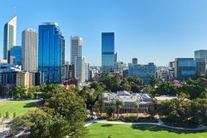 Nespecifikovaný výhled na destinaci Perth nebo výhled na město při pohledu z hotelu