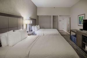 Postel nebo postele na pokoji v ubytování Hampton Inn Waco North