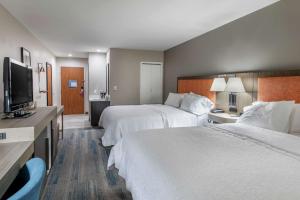 Postel nebo postele na pokoji v ubytování Hampton Inn Brownwood