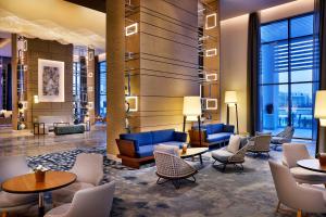 Posezení v ubytování Hilton Abu Dhabi Yas Island