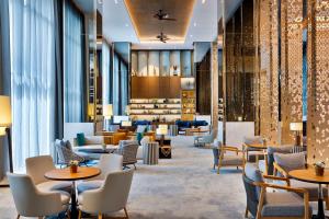 Posezení v ubytování Hilton Abu Dhabi Yas Island