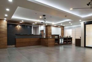 Kuchyň nebo kuchyňský kout v ubytování Hampton Inn Ciudad Juarez