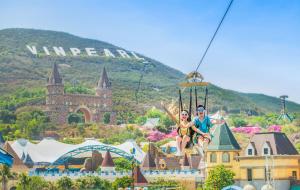Ein allgemeiner Bergblick oder ein Berglick von des Resorts aus