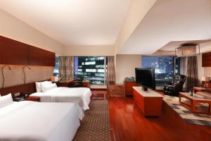 TV a/nebo společenská místnost v ubytování The Westin Guangzhou