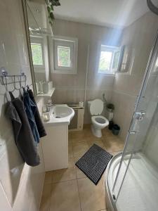 Kúpeľňa v ubytovaní Chill apartman