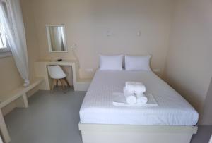 A bed or beds in a room at Villa Panorama