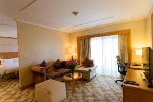 Posezení v ubytování Hilton Garden Inn Hanoi