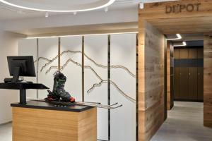 Vstupní hala nebo recepce v ubytování Hotel GRACE LA MARGNA ST MORITZ + 37 fotografií