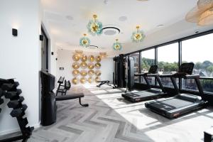 The fitness centre and/or fitness facilities at Spacious Studio Apartments at Dandi on The Hill