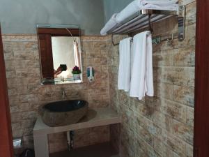 Kupatilo u objektu Nirmala Guest House