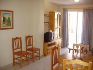 Posezení v ubytování Apartamentos Pueblo Salado