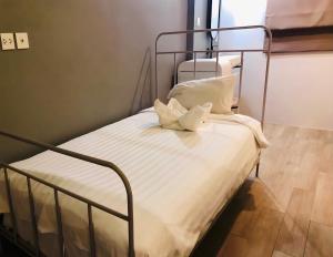 贝德普勒蒂旅舍客房内的一张或多张床位