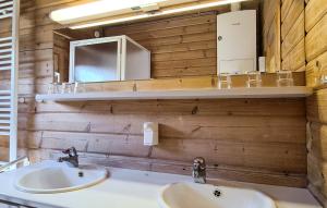 Koupelna v ubytování Werrapark Resort Ferienhäuser Am Sommerberg Premium