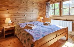 Postel nebo postele na pokoji v ubytování Werrapark Resort Ferienhäuser Am Sommerberg Premium