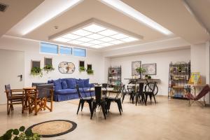 A seating area at Lines Concept Accommodation