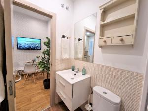 Koupelna v ubytování APARTAMENTOS SAN ANDRES