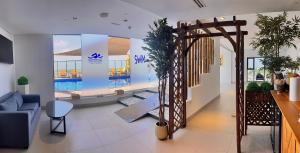 Χώρος καθιστικού στο Boulevard Hotel Oman