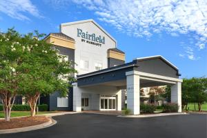 a rendering of a building with a parking lot at Fairfield Inn & Suites by Marriott Albany in Albany