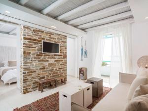 TV a/nebo společenská místnost v ubytování Paradise Design Apartments