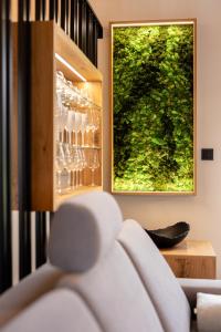 A seating area at Meditrine