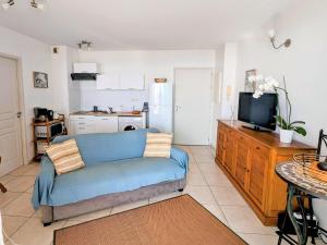 Część wypoczynkowa w obiekcie Sunset Océan - appartement T2 avec vue imprenable sur l'océan et piscine