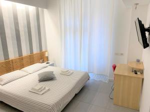 Posteľ alebo postele v izbe v ubytovaní St Peter Rooms