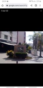 a screenshot of a picture of a street with a building at Mohammedia Nassim résidence Galia 