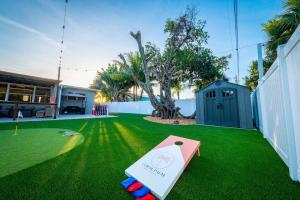 Golf v prázdninového domu nebo okolí