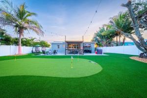 Golf v prázdninového domu nebo okolí