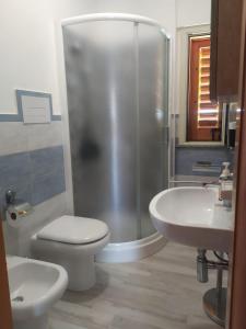 A bathroom at Casa Terrasini