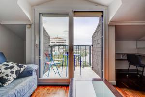 Μπαλκόνι ή βεράντα στο Luminoso ático con terraza, Irún, Parking, 4Pax +36 φωτογραφίες