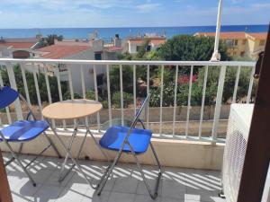 A balcony or terrace at Casa Terrasini