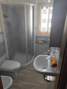 A bathroom at Casa Terrasini