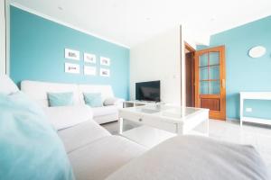 TV/trung tâm giải trí tại Apartamento Las Candelas, Ares