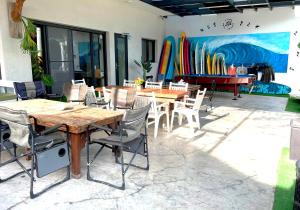 Ristorante o altro punto ristoro di 阿郎衝浪旅店A-lang Surfing House