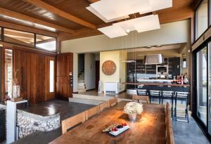 Posezení v ubytování Apanemia Luxury Villa, Lefkada
