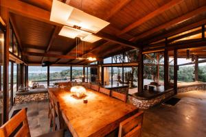 Posezení v ubytování Apanemia Luxury Villa, Lefkada