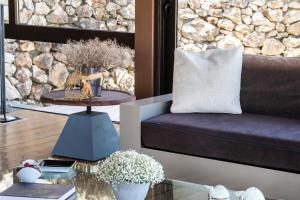 Posezení v ubytování Apanemia Luxury Villa, Lefkada