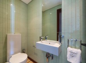 Koupelna v ubytování Apanemia Luxury Villa, Lefkada