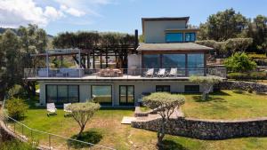 Zahrada ubytování Apanemia Luxury Villa, Lefkada