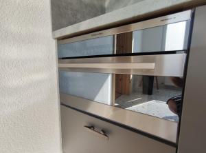 Poschodová posteľ alebo postele v izbe v ubytovaní sky apartment