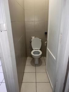 Koupelna v ubytování Le Calbanon cilaos