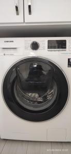 a washing machine with a bowl inside of it at Konyaaltı ANTALYA in Antalya