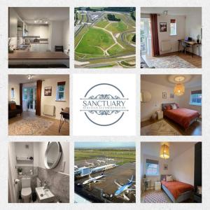 a collage of photos of different types of homes at The Quorndon in Kegworth