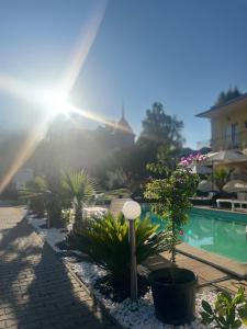 Bazén v ubytování Beach Hotel nebo v jeho okolí