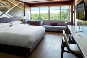 Ένα ή περισσότερα κρεβάτια σε δωμάτιο στο Atlanta Marriott Peachtree Corners +29 φωτογραφίες
