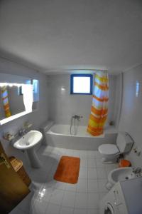 Ванна кімната в Lake Plastira Lodge