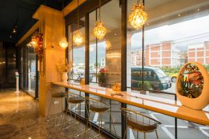 Restaurace v ubytování 法格洛絲文旅 + 33 fotografií