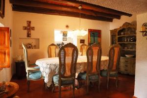 Posezení v ubytování Posada el portal de la Loma