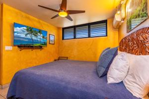 Postelja oz. postelje v sobi nastanitve Escape to Your Oceanside Dream in Kihei